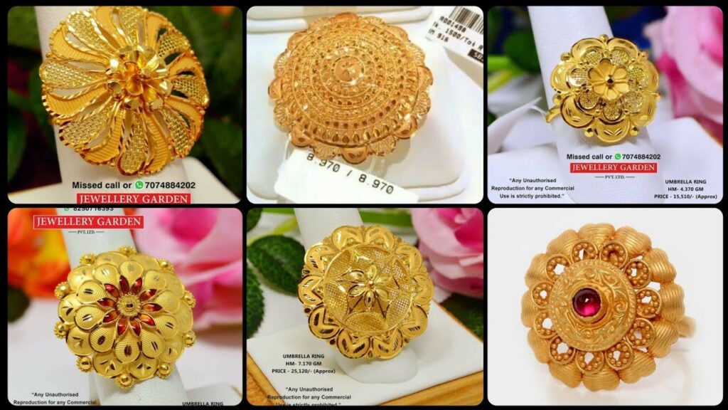 Gold Ring Design For Female | Call: 8880300300-saigonsouth.com.vn